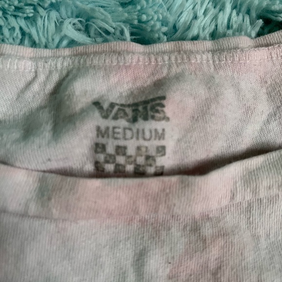 light pink vans tshirt size medium - Picture 3 of 3